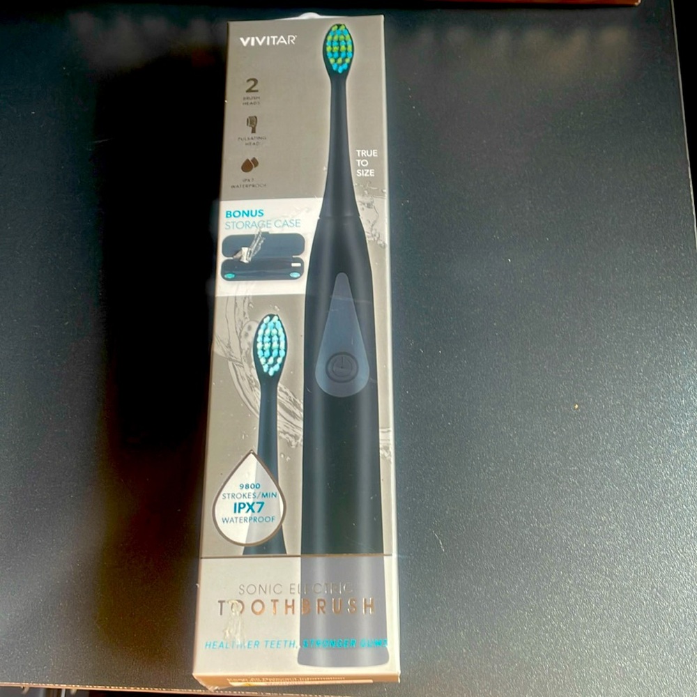 New Vivitar Sonic Electric Toothbrush